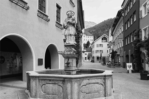 Fr�hschoppen in der Rathausgasse