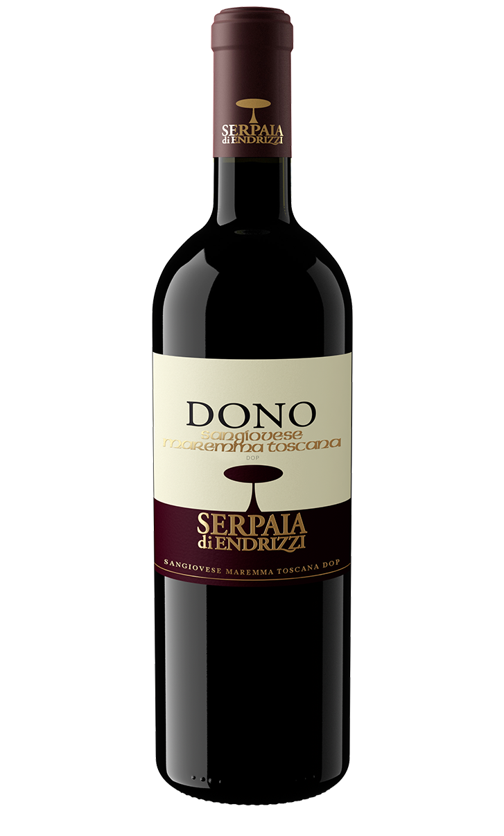 Dono Sangiovese Maremma Toscana DOP Toskana Serpaia di Endrizzi 