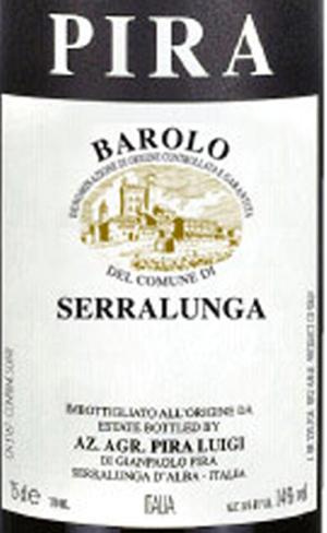 Barolo Serralunga DOCG Piemont Pira Luigi 