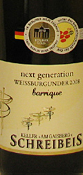 Weiburgunder Barrique "Next Generation" Kamptal Schreibeis - Keller am Gaisberg 