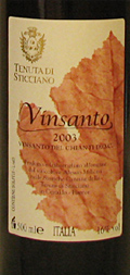 VinSanto del Chianti DOC  Toskana Tenuta di Sticciano 