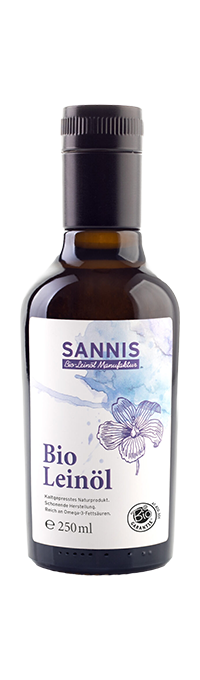 SANNIS Bio-Leinl "extra nativ" 250 ml Kulinarik SANNIS 