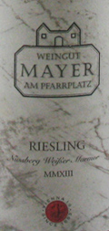 Riesling Weißer Marmor Wien Mayer am Pfarrplatz 