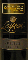 Auslese Smling Burgenland Seegut Lentsch 